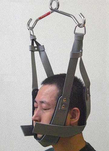 頚椎牽引,簡易頚椎牽引製造,頚椎牽引,牽引器は首の椎間板