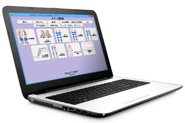 血流計データ管理ソフト Smart-V-LINK for Windowsの写真