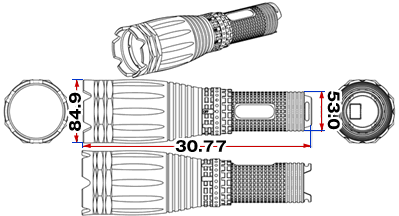 SL-2030 本体寸法