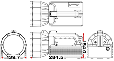 SL-3050 本体寸法